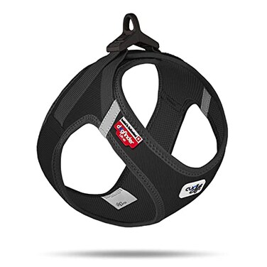 Curli Vest Harness curli Clasp Cord Black L
