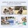 RIXBEO Dog Lift Harness Full Body Support with Adjustable Control Handle for Medium Senior Dogs PostSurgery Recovery Joint Problems Oxford Cloth M