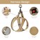 BELLAPAL BELLA PAL Step in Vest Harness for Small and Medium Dogs No Pull Small Dog Harness with Leash Set Comfortable Air Mesh Dog Vest Harness with Reflective Strip Khaki M