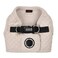 Puppia Irvin Vest Dog Harness Stepin Warm Winter Diamond Pattern for Small and Medium Dog Cream Medium