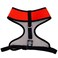 Buckle-Down Disney Pet Harness Dog Collar Plastic Buckle Mickey Mouse Smiling Face Red Black