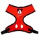 Buckle-Down Disney Pet Harness Dog Collar Plastic Buckle Mickey Mouse Smiling Face Red Black