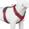 Plutus Pet No Pull Dog Harness Adjustable Nylon Harness with Soft Padding Reflective and Heavy Duty Dog Harness for Small Medium Large DogsRed M