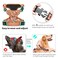 Timos Dog Harness for Large Dogs No Pull Service Vest with Reflective Strips and Control HandleNo Choke Dog Harness with 2 Metal Rings for Easy WalkingOutdoor TrainingFlower Orange L
