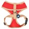 Puppia Soft Dog Harness II Mesh OvertheHead All Season No Pull No Choke Walking Training Adjustable for Small Medium Dog RED S