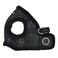 Puppia Douglas Vest Dog Harness Stepin Warm Winter Diamond Pattern for Small and Medium Dog Black Medium
