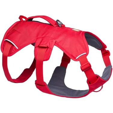 Ruffwear Web Master MultiUse Support Dog Harness Hiking and Trail Running Service and Working Everyday Wear Red Canyon LargeXLarge