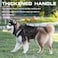 RunFido Dog Harness for Large Dogs Heavy Duty No Pull Tactical Dog Harness with Molle System Easy On and Off Service Dog Vest Breathable Padded Adjustable Reflective Pet Vest for Walking Hiking Traini