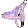 Didog No Pull Dog Harness with Soft Padded Easy Walk Dog Harness with Quick Release Buckle Adjustable Reflective Pet Harness with Soft Padded for Small Medium Dogs SChest 1922 Purple