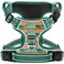 Timos No Pull Dog HarnessNo Choke Front Clip Dog Reflective HarnessAdjustable Soft Padded Pet Vest with Easy Control Handle for Medium DogsWildernessM