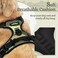 rabbitgoo Dog Harness No Pull with 2 Leash Clips Adjustable Soft Padded Reflective Oxford No Choke Pet Vest with Easy Control Handle for Large Dogs Green MountainL
