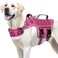 RunFido Dog Harness for Large Dogs Heavy Duty No Pull Tactical Dog Harness with Molle System Easy On and Off Service Dog Vest Breathable Padded Adjustable Reflective Pet Vest for Walking Hiking Traini
