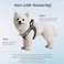YIMEIS Dog Harness and Leash Set No Pull Soft Mesh Pet Harness Reflective Adjustable Puppy Vest for Small Medium Large Dogs Cats Gray XSmall Pack of 1
