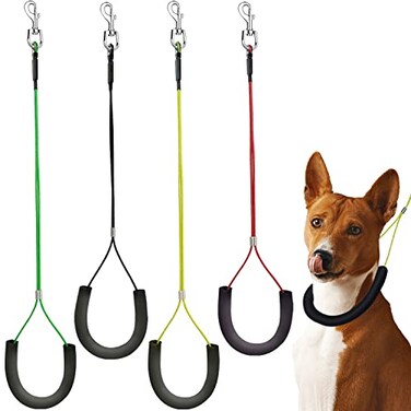 HhiMyOct Pet Grooming Loops and Supplies Dog Belly Loop Restraint No Sit Haunch Holder for Arm and Table Sturdy Noose Loop for Small Medium Large Dogs