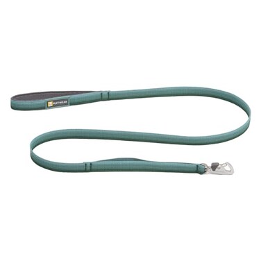 Ruffwear Front Range Dog Leash 5 ft Lead with Padded Handle for Everyday Walking River Rock Green