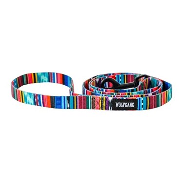 Wolfgang ManBeast Wolfgang Heavy Duty Dog Leash PullTested to Over 800 lbs for Walking Training Quetzal Print Small