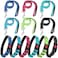 Sanwuta 6 Sets Reflective Dog Leash and Collar Set Nylon Leashes Adjustable Dog Collar Heavy Duty Padded Handle Leash for Small Medium Large Dogs Walking TrainingStylish Color