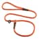 Mendota Pet Slip Leash Dog Lead and Collar Combo Made in The USA Orange 38 in x 6 ft for SmallMedium Breeds