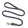 Mendota Pet Snap Leash BritishStyle Braided Dog Lead Made in The USA Purple 38 in x 6 ft for SmallMedium Breeds