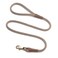 Mendota Pet Snap Leash BritishStyle Braided Dog Lead Made in The USA Tan 12 in x 6 ft for Large Breeds