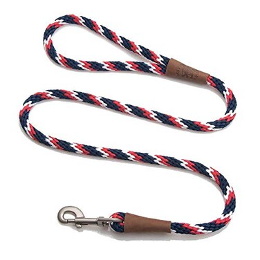 Mendota Pet Snap Leash Made in The USA Pride 12 in x 6 ft