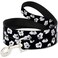 Buckle-Down BuckleDown Pet Leash Mickey Mouse Expressions Scattered BlackWhite 6 Feet Long 12 Wide