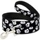 Buckle-Down BuckleDown Pet Leash Mickey Mouse Expressions Scattered BlackWhite 6 Feet Long 12 Wide