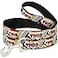 Buckle-Down BuckleDown Pet Leash THOR Hammer RedYellowWhite 4 Feet Long 1 Wide