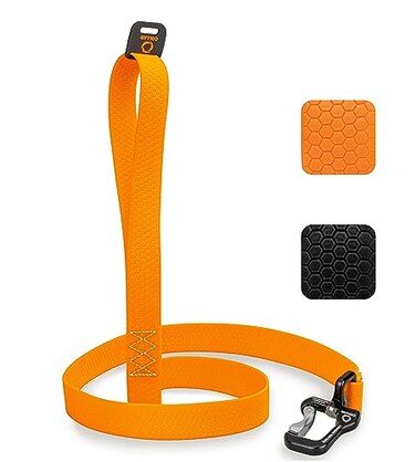COLLAR Evolutor Extra Heavy Duty 10 Ft Leash Durable for Large Medium and Small Dogs Strong for Large Breeds Walking Orange