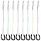 Chunful 8 Pcs Dog Grooming Loop Noose Restraint Loop for Groomers Long Noose for Pet Grooming Table Bath Tub Medium Large Small Bathing Station
