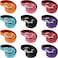 Vicenpal 12 Pcs Double Sided Reflective Dog Leash with Soft Padded Handle Bulk Nylon Animal Leashes for Medium and Large Dogs Heavy Duty Animal Leash for Walking Training 6 Colors5 ftCute Colors