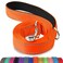 Joytale Dog Leash 6 FT DoubleSided Reflective Padded Handle Nylon Heavy Duty Leashes for Medium Large Dogs Walking Orange