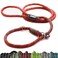 Friends Forever Extremely Durable Dog Rope Leash Premium Quality Training Slip Lead Reflective Thick Heavy Duty Sturdy No Pull Comfortable For The Strong Large Medium Small Pets 6 feet Red