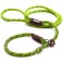 Friends Forever Extremely Durable Dog Rope Leash Premium Quality Training Slip Lead Reflective Thick Heavy Duty Sturdy No Pull Comfortable For The Strong Large Medium Small Pets 6 feet Green