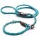 Friends Forever Extremely Durable Dog Rope Leash Premium Quality Training Slip Lead Reflective Thick Heavy Duty Sturdy No Pull Comfortable For The Strong Large Medium Small Pets 6 feet Blue