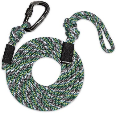 Wilderdog Carabiner Climbing Rope Dog Leash for Medium Large Dogs 10ft Alpine