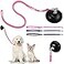 Frienda 4 Pcs Dog Bathing Tether with Suction Cup Cat Restraint for Bathing Dog Grooming Tub Restraint Loops Adjustable Cat Fixed Safety Rope for Pet Shower Grooming HelperBlue Black Pink