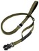 TINMARDA Heavy Duty Dog Leash with 2 Padded Handles Advanced Easy Metal Clip 46FT Shock Absorbing No Pull Dog Leashes for Medium Large Dogs that Pull Army Green