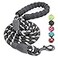BAAPET 2456 FT Dog Leash with Comfortable Padded Handle and Highly Reflective Threads for Small Medium and Large Dogs 5FT12 Black