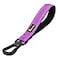 PLUTUS PET 10 Short Dog Leash Reflective Nylon Padded Handle Strong Traffic Leash with Carabiner Clip Perfect for Large or Medium Dogs10Purple