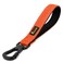 PLUTUS PET 10 Short Dog Leash Reflective Nylon Padded Handle Strong Traffic Leash with Carabiner Clip Perfect for Large or Medium Dogs10Orange