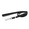 Herm Sprenger Heavy Duty Rubberized Nylon Reflective Dog Leash 6 Feet Safety Control No Slip Grip Loop Handle NoTangle 360 Swivel Comfort Lead for Small Medium Dogs Black