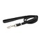 Herm Sprenger Heavy Duty Rubberized Nylon Reflective Dog Leash 6 Feet Safety Control No Slip Grip Loop Handle NoTangle 360 Swivel Comfort Lead for Small Medium Dogs Black