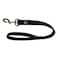 Hamilton Double Thick Nylon Dog Training Lead 1 Wide by 6 Long with TangleFree 360 Swivel Snap Black