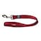 Hamilton Double Thick Nylon Dog Training Lead 1 Wide by 6 Long with TangleFree 360 Swivel Snap Red