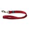 Hamilton Double Thick Nylon Dog Training Lead 1 Wide by 6 Long with TangleFree 360 Swivel Snap Red