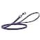 Dogline Biothane Waterproof Dog Leash Strong Coated Nylon Webbing with Black Hardware OdorProof Easy to Clean High Performance for Small or Large Dogs Made in USA 4 or 6 ft Lead Violet Purple