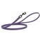 Dogline Biothane Waterproof Dog Leash Strong Coated Nylon Webbing with Black Hardware OdorProof Easy to Clean High Performance for Small or Large Dogs Made in USA 4 or 6 ft Lead Violet Purple