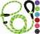 BOOEUDI 6 FT Dog Leash Heavy Duty Rope Dog Leashes Strong Training Dogs Leash with Comfortable Padded Handle and Highly Reflective Threads for Small Medium and Large Dogs Green