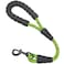 Mycicy Short Dog Leash 18 Inch Rope Short Traffic Leash with Soft Padded Handle for Medium Large Dogs Lightweight Training Walking 15FT Dog Lead Green12